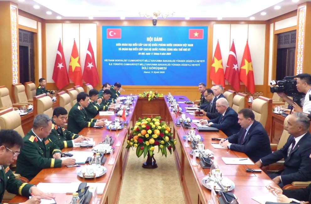 Vietnam, Turkey enhance defence links and joint military activities
